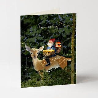 Gnome Magic - Birthday Card