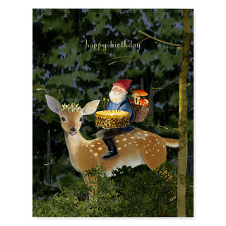 Gnome Magic - Birthday Card