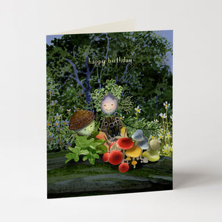 Forest Spirits - Birthday Card