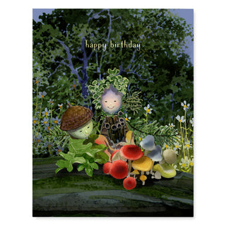 Forest Spirits - Birthday Card
