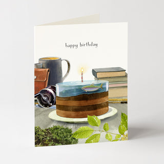 Fishing for Cake - Birthday Card