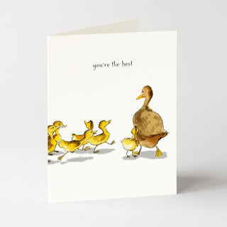 Ducklings - Love & Friendship Card