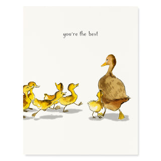 Ducklings - Love & Friendship Card