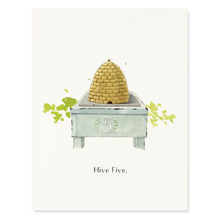 Hive Five - Congratulations Card