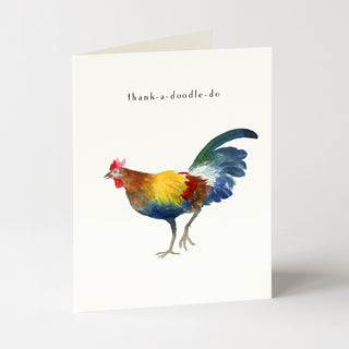 Italian Rooster - Thank You Card