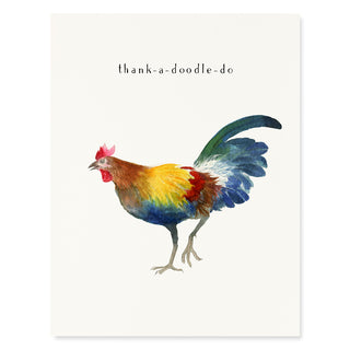 Italian Rooster - Thank You Card