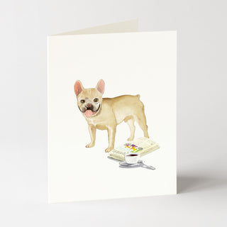 French Bulldog - Dog Card