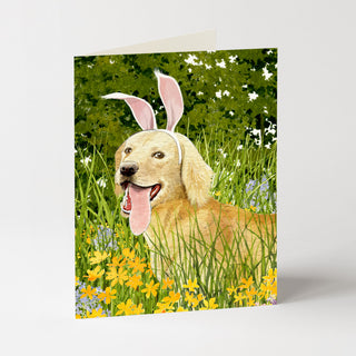 Easter Puppy - Easter Card