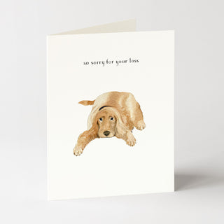 Oh No - Sympathy Card