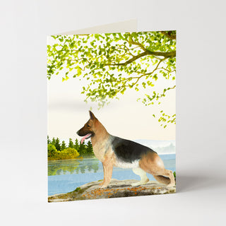 German Shepherd - Dog Card
