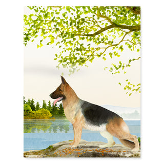 German Shepherd - Dog Card