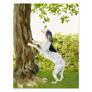 Coonhound - Dog Card