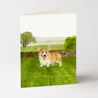 Corgi - Dog Card