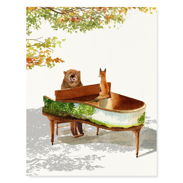 Piano Bear