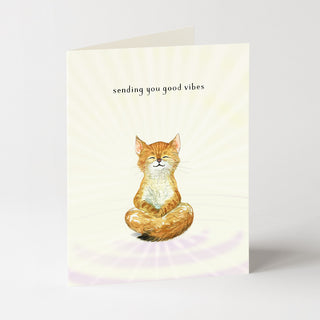 Good Vibes - Encouragement Card