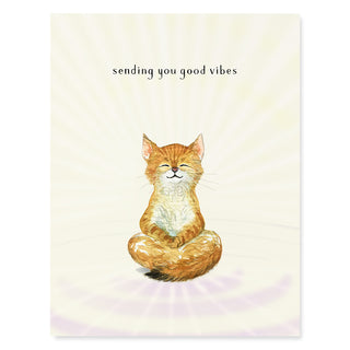 Good Vibes - Encouragement Card