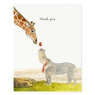 A Little Gift - Thank You Card