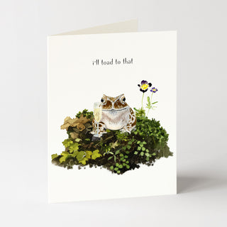 Toad to That - Celebration Card