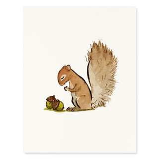 Brown Squirrel - Just Because Card