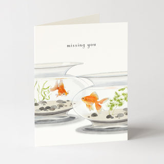 Fish Bowls - Love & Friendship Card