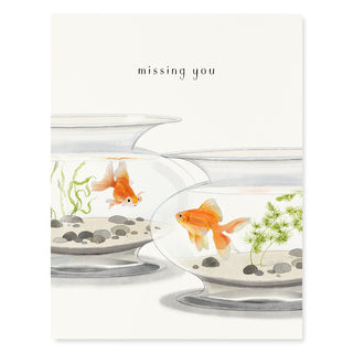 Fish Bowls - Love & Friendship Card