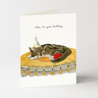 Sleepy Birthday - Birthday Card