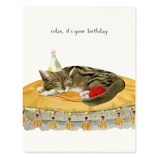 Sleepy Birthday - Birthday Card