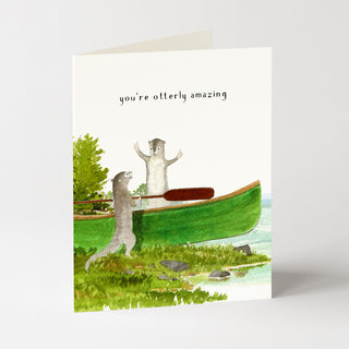 Otter Friends - Encouragement Card