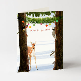 Woodland Greetings - Holiday Card