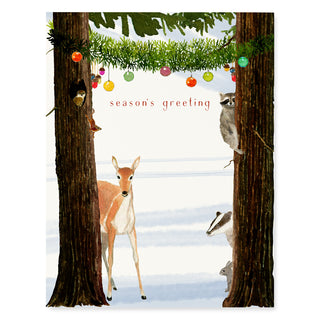 Woodland Greetings - Holiday Card