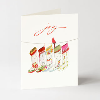 Stockings - Christmas Card