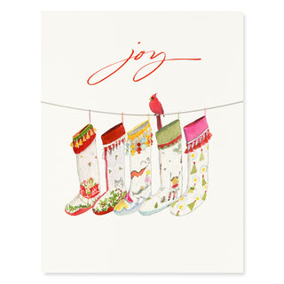 Stockings - Christmas Card