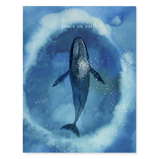 Whale Peace - Holiday Card