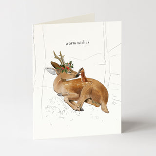 Deerly - Christmas Card