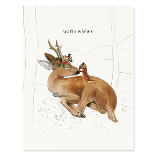 Deerly - Christmas Card