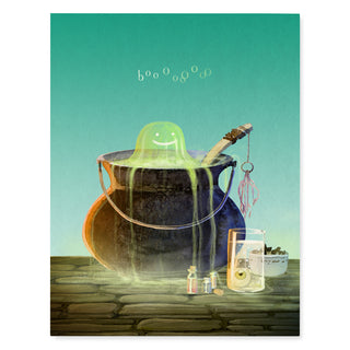 Bubble Trouble - Halloween Card