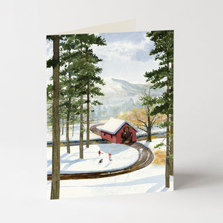 Covered Bridge Road - Christmas Card