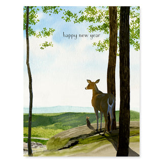 New Beginnings - New Year Card