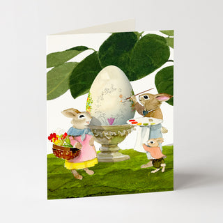 Bunny Fabergé - Easter Card