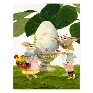Bunny Fabergé - Easter Card