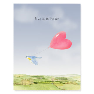 Bluebird of Happiness - Love & Friendship Card