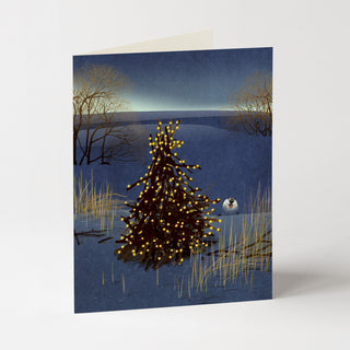 Otter Tree - Christmas Card