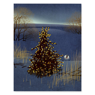 Otter Tree - Christmas Card