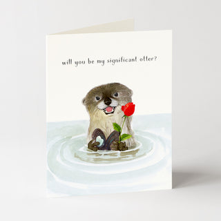 Significant Otter - Love & Friendship Card