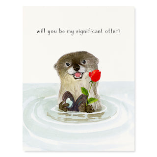 Significant Otter - Love & Friendship Card