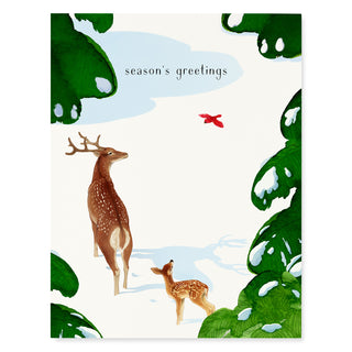 Woodland Neighbors - Holiday Card