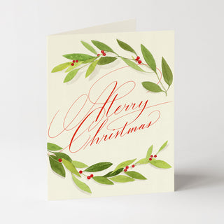 Christmas Garland - Christmas Card