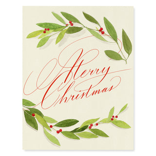 Christmas Garland - Christmas Card