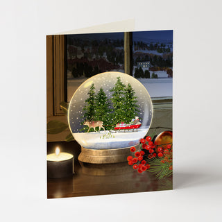 Warm Glow - Christmas Card