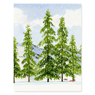 Snow Bright - Christmas Card